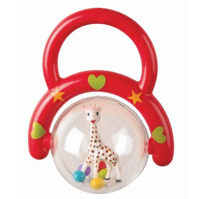 ของเล่นห่วงเขย่าโซฟีมีที่จับ Handle Rattle - Sophie la girafe&reg;